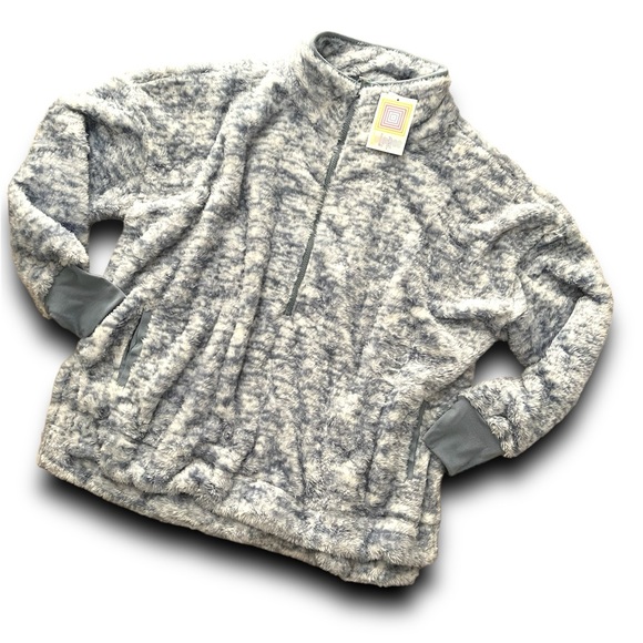 NWT - LuLaRoe Nancy Half Zip Pullover Jacket - Picture 3 of 6